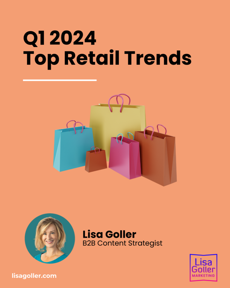 Q Top Retail Trends Lisa Goller Marketing B B Content For