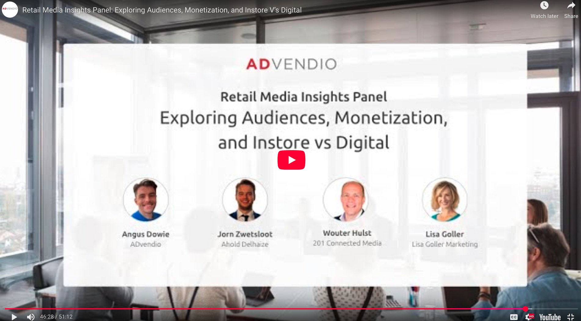 ADvendio Retail Media Insights Panel